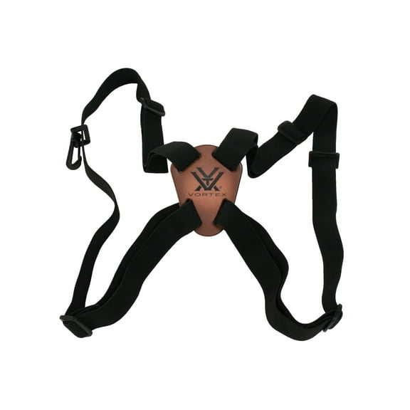 Vortex Binocular Harness Strap, Black/Brown, 2.2in, 4.8oz