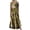 Yellow#1, variant on Homenesgenics Womens Dresses Women Plus Size CasualPrinted Round-Neck Loose Knee-Length Dres