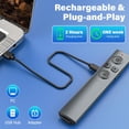 thumbnail image 4 of Presentation Clicker NinjaABXY 2 en 1 USB tipo C recargable, 4 of 7