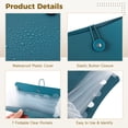thumbnail image 5 of 4 PCS Vertical Expanding Accordion Folders, 7 Pockets Plastic File Organizer with Elastic Closure, A4 Letter Size Expanding File Folder Bag for Paper, Documents, Bills, Receipts, 5 of 6