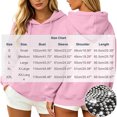 thumbnail image 3 of Enjoytime Hoodies for Women Back Wing Print Long Sleeve Pullover Hooded Sweatshirt Comfy Casual Fashion Clothing with Pocket, 3 of 7