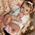 thumbnail image 4 of Muñeca Reborn RXDOLL, bonita niña de silicona de cuerpo entero, 48 cm, 4 of 5