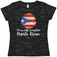 thumbnail image 3 of Inktastic I'm So Cute, I Must Be Puerto Rican Sunflower Puerto Rico Women's T-Shirt, 3 of 5