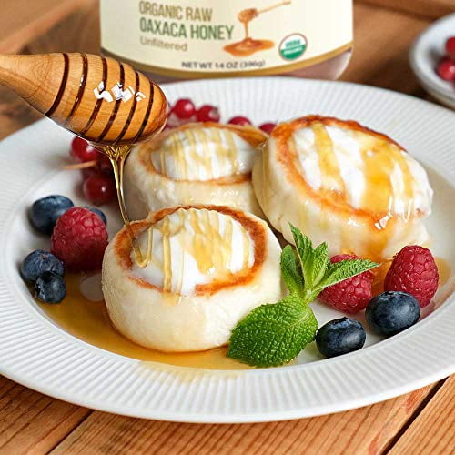 Kevala Organic Raw Oaxaca Honey, Unfiltered, 3 lb, No Added Sugar