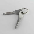 thumbnail image 2 of Wweixi Stainless Steel Keychain Flathead Screwdriver and Cross Screwdrivers Key Ring, 2 of 6