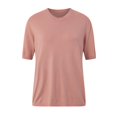 thumbnail image 4 of TTUHYWXI Women's Summer Lightweight Tops Short Sleeve Dressy Blouse (Pink, XL), 4 of 8
