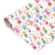 Accuprints Gift Wrapping Paper Pack Of 10|Design Peppa Pig |Size 20 X 30 Inch