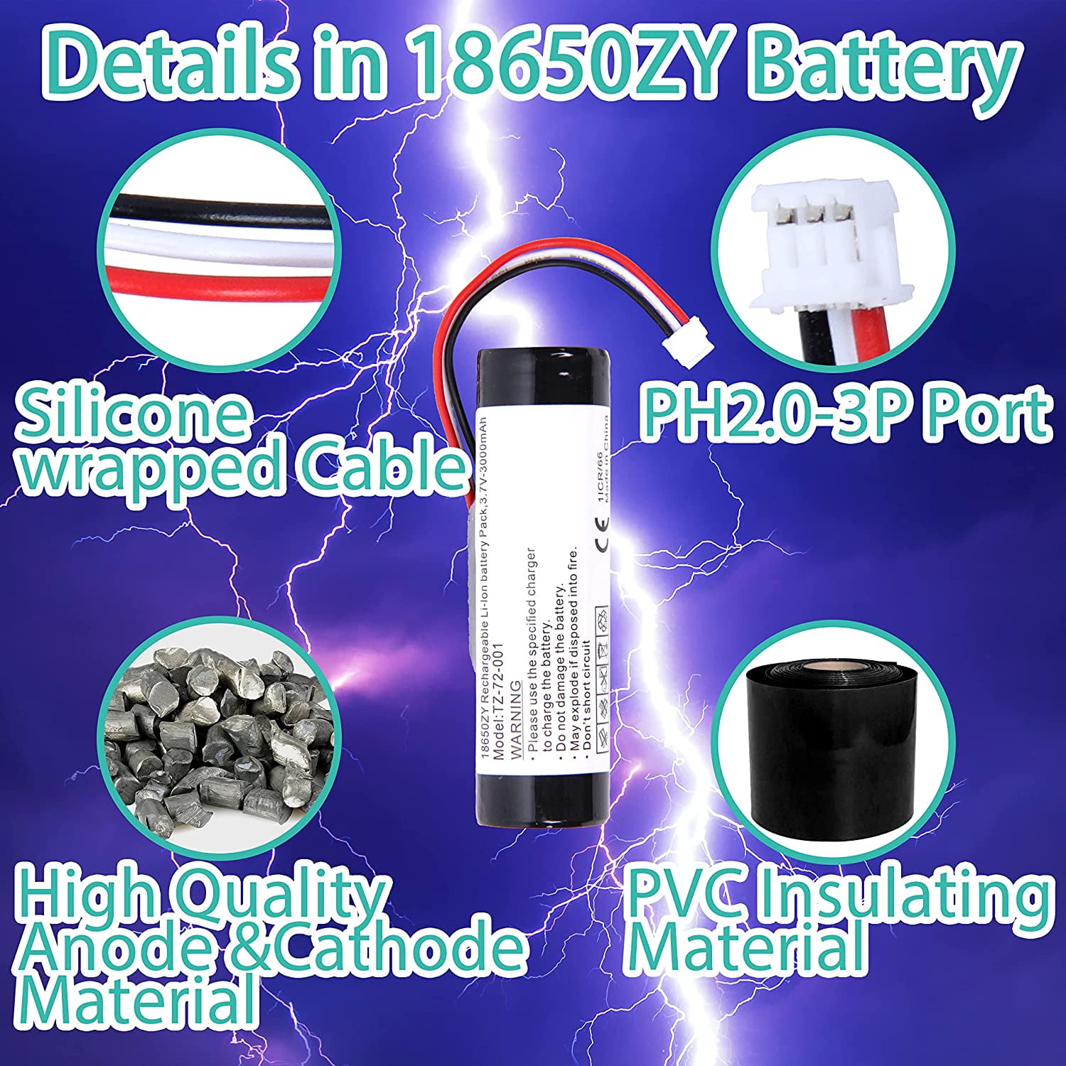 Akai ewi 2024 5000 replacement battery