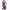 Purple, variant on Avidlove Women Lace Lingerie Sleepwear Chemises V-Neck Full Slip Nightgown Dress