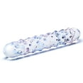 thumbnail image 2 of Glas Rose Nubby 7" Glass Dildo, Purple, 2 of 5