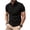 03# Black, variant on Qwertyu Men Short Sleeve Polo Shirts for Men Golf Shirts with Pocket Casual Work Athletic Collared T-Shirts Khaki 3XL