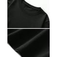 thumbnail image 4 of Camiseta de algodón con gráfico de barbacoa del Día del Trabajo para hombre: "El único que trabaja es mi barbacoa". Manga corta, suave y transpirable, lavable a máquina., 4 of 7