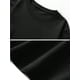 thumbnail image 3 of Camiseta de manga corta 100 % algodón puro de 220 g, ideal para verano y primavera, holgada e informal, con cuello redondo y estampado de letras para hombre., 3 of 6
