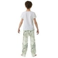 thumbnail image 5 of FORMRS Kids Pajama Pants with Pockets Size 13-14Y Boys Lounge Sleep Bottoms, Gray Marble Pattern, 5 of 8
