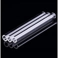 thumbnail image 2 of {12 Pack} 18 inch (457 MM) Borosilicate Clear Glass Tubing OD 12 mm ID 8mm & 2mm Wall Thick Wall - Industrial Glass Blowing Tubes, 2 of 4