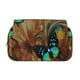 thumbnail image 2 of Disketp Vintage Butterfly Green Estuche de Lápices de Doble Capa con Tapa Abatible y Cremallera, Organizador Escolar para Adolescentes y Adultos, 2 of 7