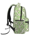thumbnail image 3 of Pofeuu Cute Frog Print Backpack for Men and Women - Basic Bookbag Casual Daypack Backpacks for College Work Travel-One Size, 3 of 5