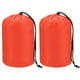 thumbnail image 1 of Uxcell 2-Pack Stuff Sack, 5 x 10 Pulgadas Bolsas de Almacenamiento Impermeables con Cierre de Cordón Ultraligeras para Mochileo [Naranja], 1 of 1