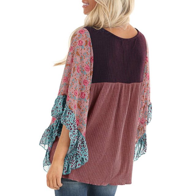 Pull Col Roulé Épais pour Femmes Ourlet Asymétrique Haut en Polaire