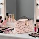 thumbnail image 4 of Make up Bag Travel Cosmetic Bags Brush Holder Zipper Pouch Case Organizer Cute Organizer Suitable for Purse for Women (Light Pink Bucket Bag), 4 of 6
