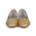 thumbnail image 4 of New Girl Little Angel Teshi-784E Glitter Round Toe Classic Ballerina Flat Size, 4 of 5