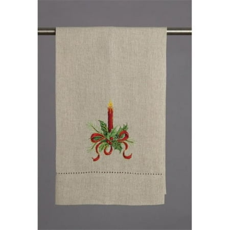 

Peking Handicraft 04SJM9973WC 14 x 22 in. Christmas Candles GT 1 Design Kitchen Towel Set of 6