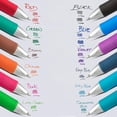 thumbnail image 4 of Pentel EnerGel RTX Retractable Liquid Gel Pen, Bold Line, Metal Tip, Red Ink 2-Pack (BL80BP2B), 4 of 7