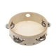 thumbnail image 4 of 6in Hand Held Tambourine Drum Bell Metal Jingles Percussion Musical Toy for KTV Party Kids Games, 4 of 4