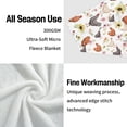thumbnail image 3 of Chicken Flower Blanket, Christmas Throw Blanket Gifts for Holiday Birthday Rooster Hen Blanket for Adults Girls Farm Blanket Lightweight Soft Cozy Blanket for Couch Bed X-mas New Year(40"x50"), 3 of 7