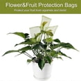 thumbnail image 2 of 100Pcs Fruit Protection Bags (4X6 Inches) Green Mesh Lid Bag Drawstring Mesh for Fruit Protection Vegetable Garden, 2 of 4
