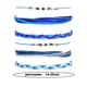 thumbnail image 2 of Pulseras para mujer, adolescentes, niñas, niños, amigos, ajustable, novio, novia, madre e hija, joyería Adepaton BST3002189-1, 2 of 5
