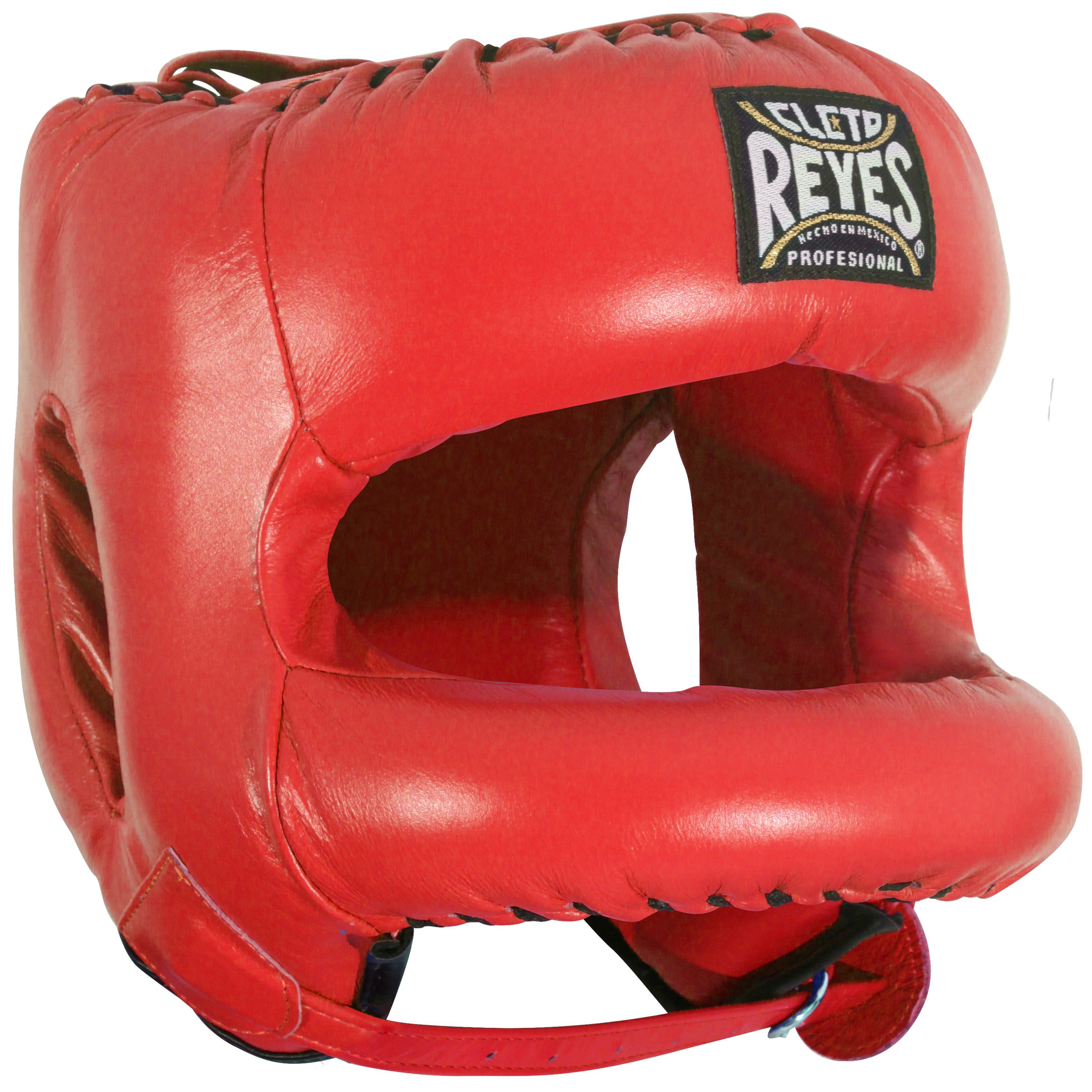 Cleto Reyes Boxing Head Protection Helmet with Cheek Protection Red Elite Pro 