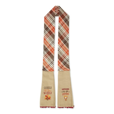 

Thanksgiving Leftovers Kitchen Towel-Scarf