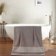 thumbnail image 5 of Toallas de baño grandes de café, 28 x 55 pulgadas, super absorbentes, de secado rápido, ligeras, ideales para el gimnasio y viajes, 70x140cm de algodón completo, color oscuro, 5 of 6