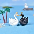 thumbnail image 4 of Grandest Birch Couple Lovers Swan Mini Craft Home Garden Bonsai Decor Landscape Ornament Gift Swan Design Home Decor Mini Ornament, 4 of 7
