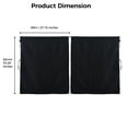 thumbnail image 2 of Car Privacy Curtain Large - 2PCS Detachable Backseat Curtain Car Divider Shade, 2 of 7