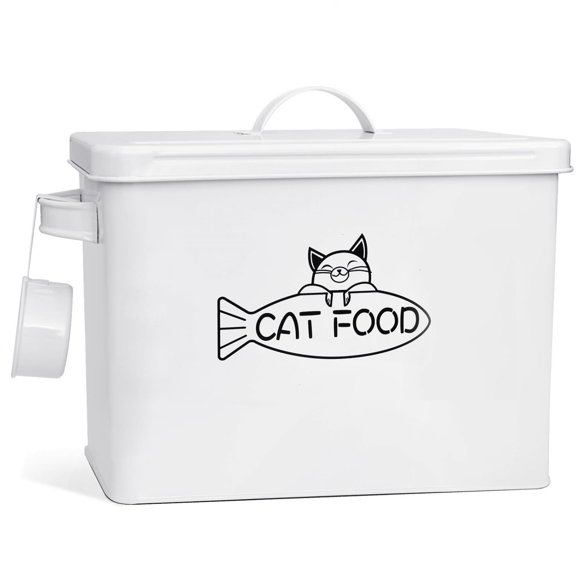 Recipiente de almacenamiento de alimentos Vumdua grande para perros y gatos