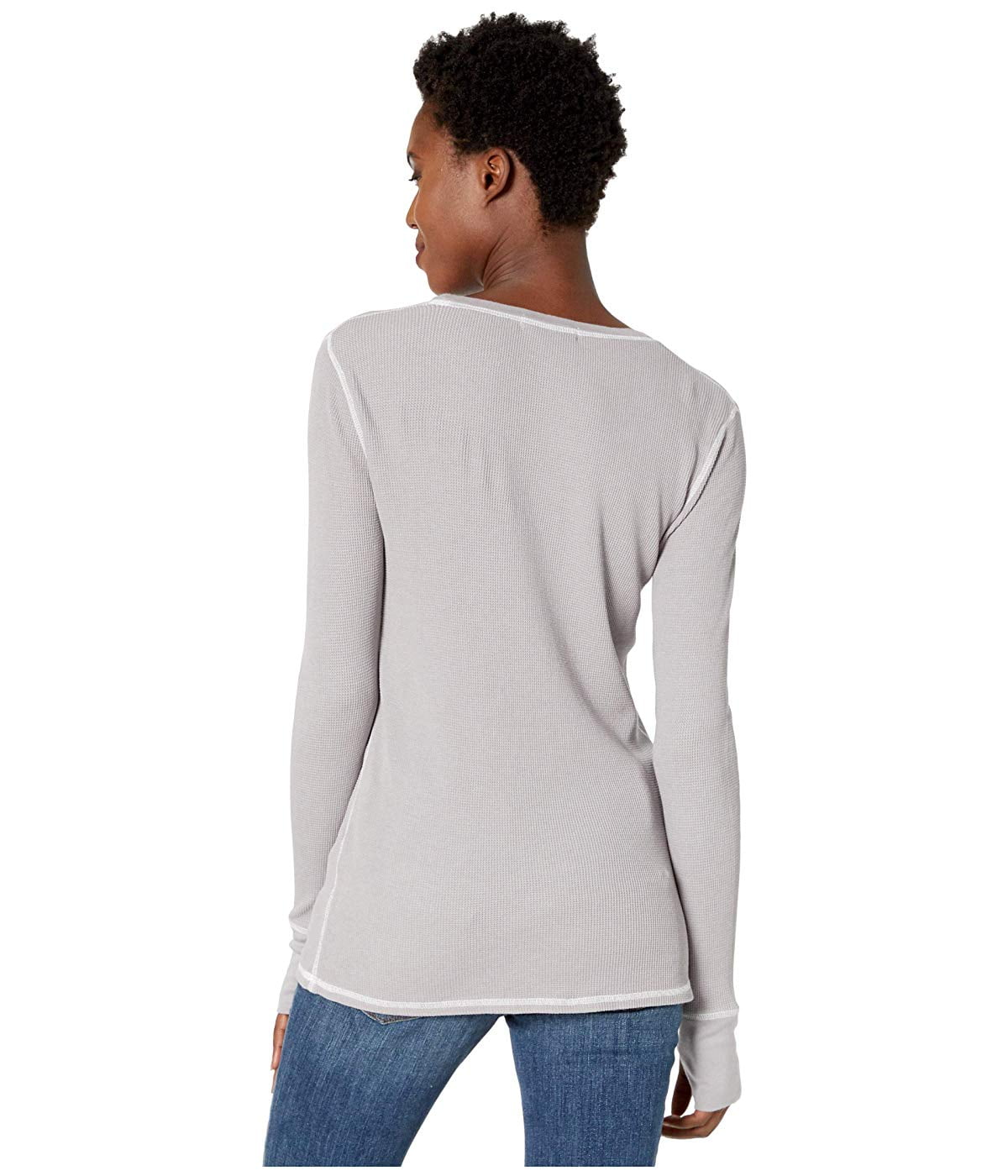 long sleeve tee with thumb holes