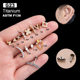 thumbnail image 3 of Popular G23 tornillo de perforación de titanio zirconia labio uña varilla oreja hueso uña joyería de moda, 3 of 6