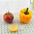 thumbnail image 3 of keepw Rubber Kitchen Sink Mat Wide Application Flexible And Durable Quick Drainage Sink Protector Mat White 31.4*26.1cm, 3 of 6
