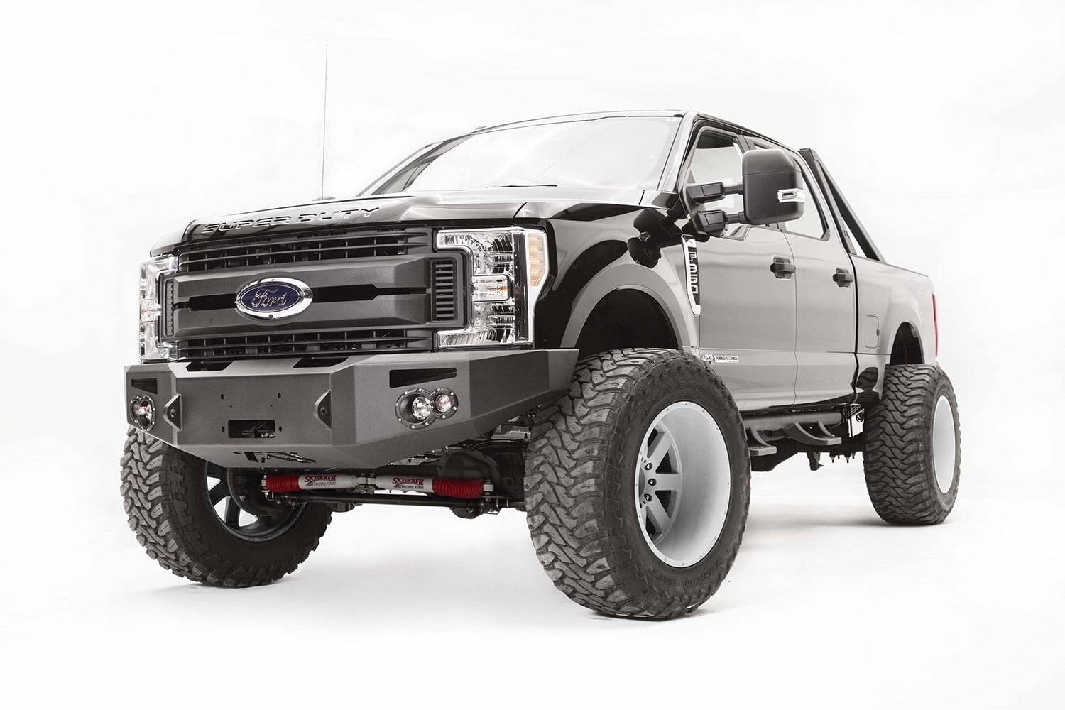 17-C F250/F350 WINCH BUMPER W/ NO GRILL GUARD BARE STEEL Fits select: 2017-2022 FORD F250, 2019-2020 FORD F350