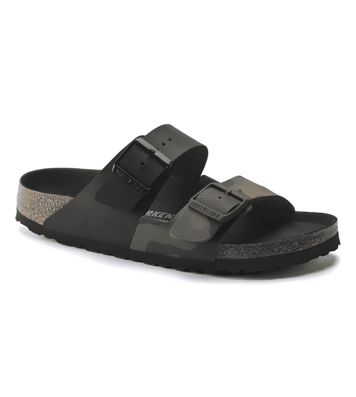 BIRKENSTOCK Arizona Split Color-Block Leather Sandals  display picture 1