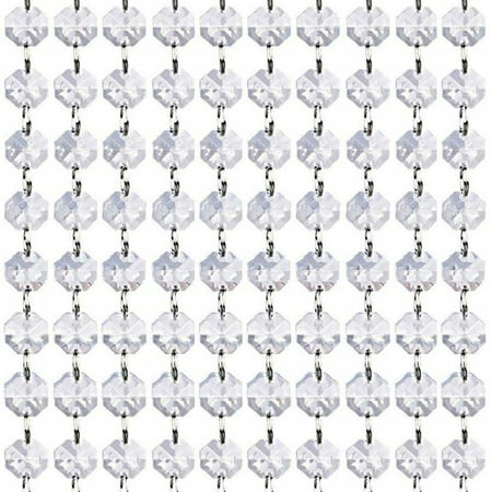 

Blackout Curtains Best Sale! Jklop 100Cm Home Acrylic Bead Garland Chandelier Hanging Wedding Decoration Party Festive Supplies Decor Room Decor Clear Clearance!