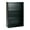 Black, variant on Prado 48 inch 3 Shelf Black Bookcase by Office Star