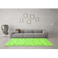 thumbnail image 3 of Ahgly Company Indoor Square Oriental Green Traditional Area Rugs, 4' Square, 3 of 4