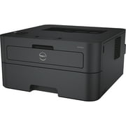 Dell - E310dw Wireless Black-and-White Laser Monochrome Printer - Black