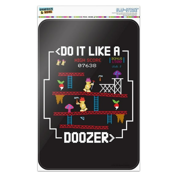 Do it like a Doozer Fraggle Rock Home Business Office Sign