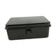 thumbnail image 1 of Caja de almacenamiento de hierro, caja de metal, caja vacía portátil, contenedor de almacenamiento para manuales, suministros de artesanía, velas, Negro, 1 of 8