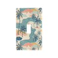 thumbnail image 2 of Switch Panel Switch Decoration 2.76x4.53x0.28 Inches Unused Outlet Cover Switch Plate Wall Plates Living Room Kitchen Bedroom Study Switches River Coconut Tree, 2 of 8