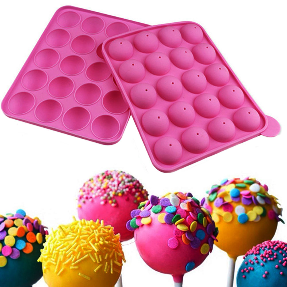 Non Stick Silicone Cake Pop Mould, Cooking & Baking